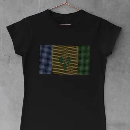 St Vincent & Grenadines Rhinestone T-Shirt