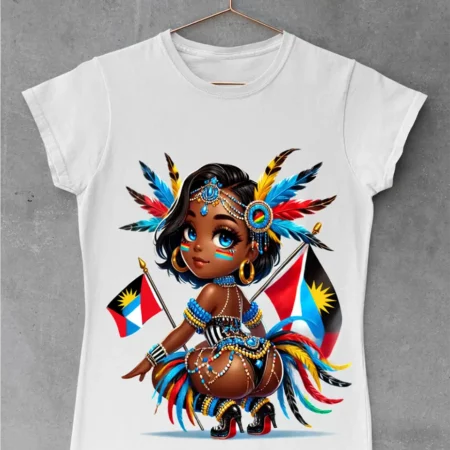 Antigua Carnival Queen T-Shirt