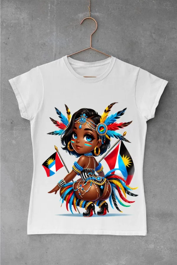 Antigua Carnival Queen T-Shirt