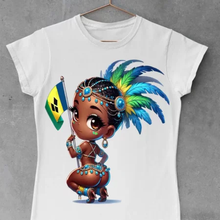 St Vincent Carnival Queen T-Shirt