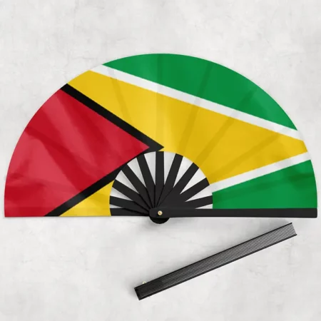 Guyana Bamboo Hand Held Fan